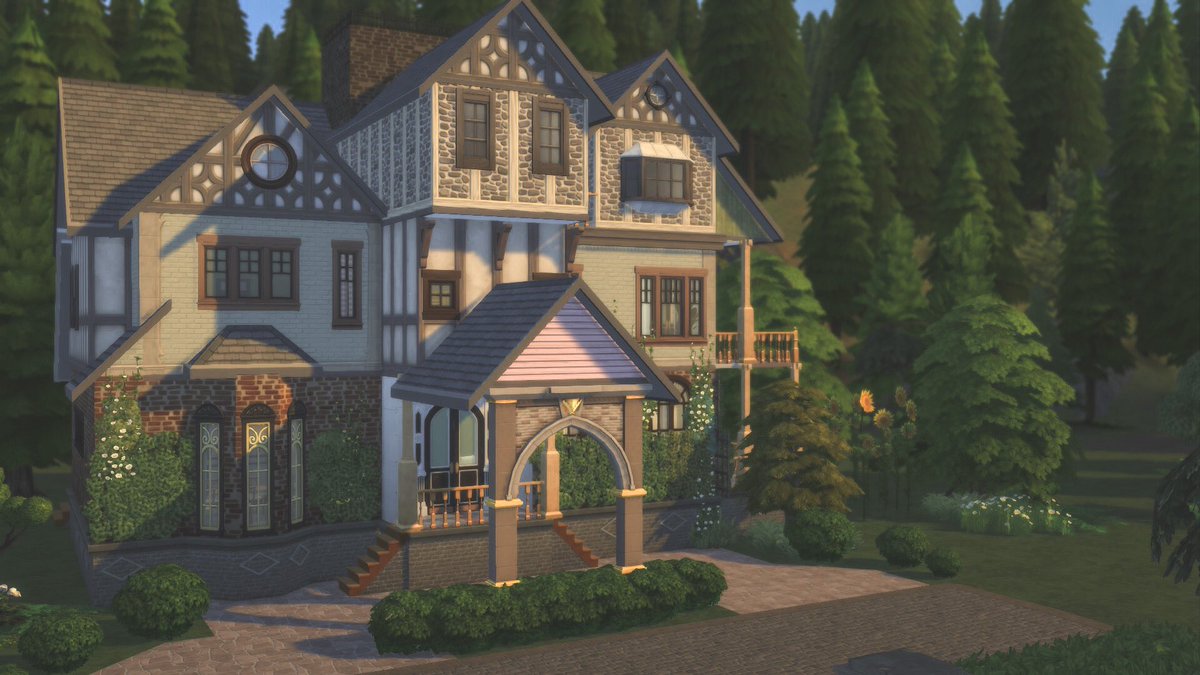 sulsulsera's tweet photo. Sunflower House 🌻
4 BEDROOMS 
3 BATHROOMS 

An old Victorian giant holding a magical secret. A perfect little place to raise a family or the dead. Your spell caster families will feel right at home. Lots of bedrooms and a ton of space for additions. 

#sims4 #showusyourbuilds https://t.co/Hqk035aakB