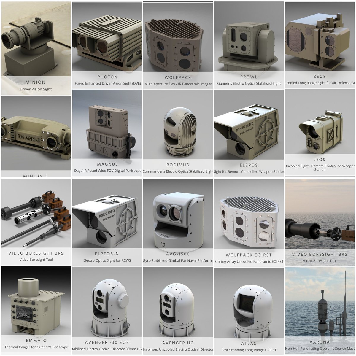 7/10  @TonboImagingTonbo imaging manufacturer wide range of defense optical products.1-2. Tactical system  http://3a.Land  system3b.Naval System4a. Ariel system4b. Missile system4c. Homeland security