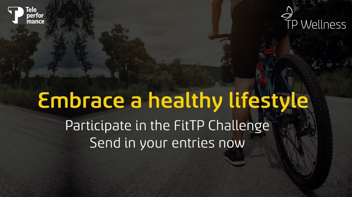 WeAreTPinIndia's tweet photo. Take the 6 months fitness journey with your colleagues. Participate in the #TPIndia FitTP challenge, collect kilometres, upload your records, and win exciting prizes. To enroll your team for the challenge, send in your entries at events.team@teleperformance.com.
#TPWellness https://t.co/zryvqU2qOP
