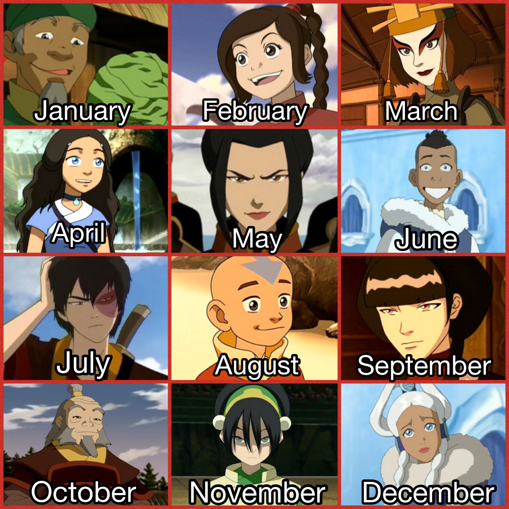 Quiz Which Avatar The Last Airbender Character Are You  Megan Writes  Everything