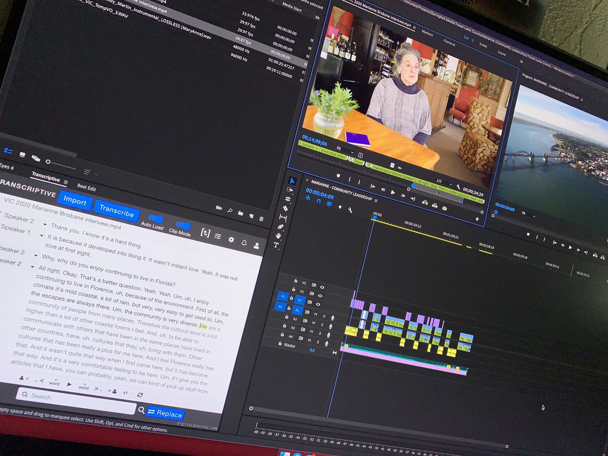 avideomakr's tweet image. Using @Digital_Anarchy #Transcriptive for a last minute video project. Fricken awesome! A must have for any interview editorial project. #editing #videoeditors #freelance #videoproduction #postchat