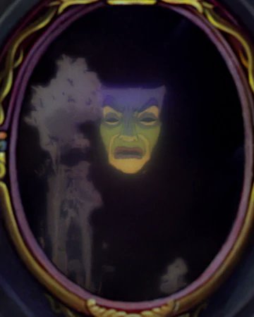 There is an analogy (of many) being made when Q uses the term, Snow White and that is the anology of the magic mirror. Think of it like a technology, an apparatus to see or know anything, and it can even be used to spy. Snow White Magic Mirror Image:More elements too in SW!