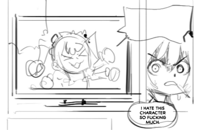 Comic paneling is torture 