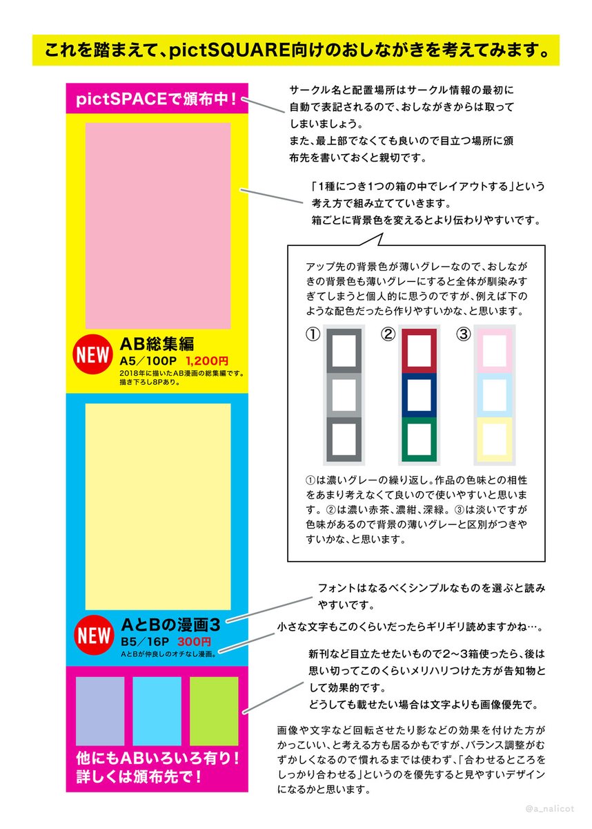 Pictsquare ピクトスクエア などで使える お品書き ジェネレーター テンプレートのメモ Min T ミント