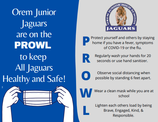 OJHSjags's tweet image. Jaguars are on the PROWL to keep our community healthy and safe! #OJHStars ✨ #ASDeveryOne