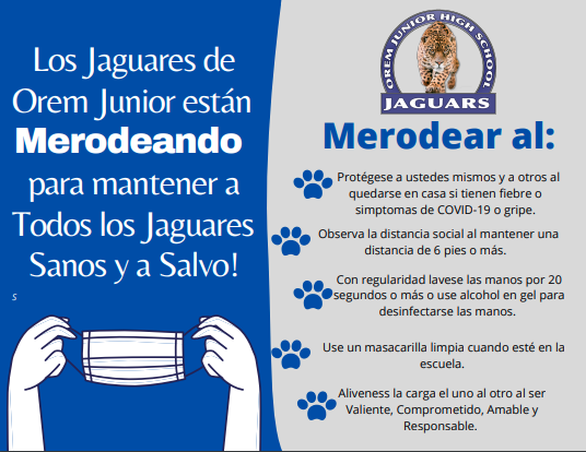 OJHSjags's tweet image. Jaguars are on the PROWL to keep our community healthy and safe! #OJHStars ✨ #ASDeveryOne