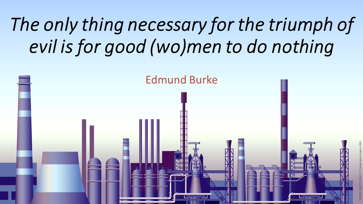 ProcessEvents's tweet photo. #ProcessSafety quotes at https://t.co/jGJgjqBtZu
#ProcessSafetyEvents #Hindsight #Insight #Foresight https://t.co/T4SM0RynLK