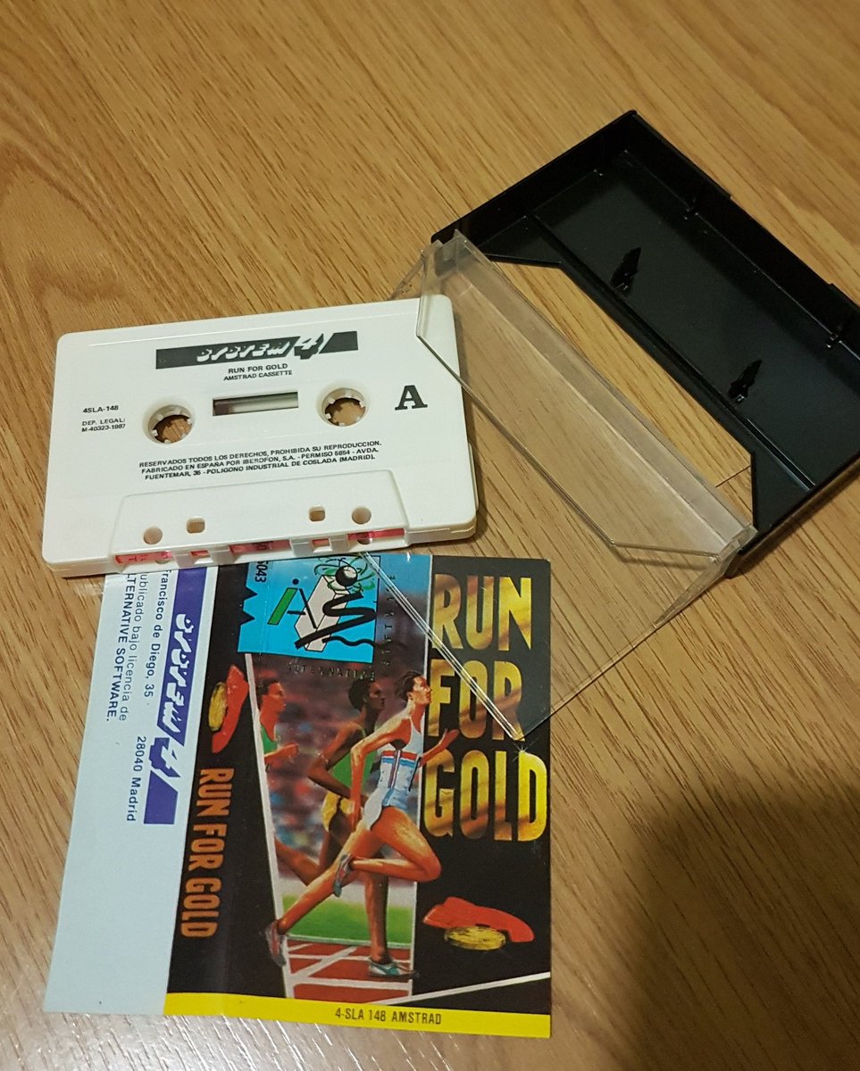 duroweek's tweet image. #mestoykitando, un buen amigo me ha enviado este juego para mi coleccion #runforgold #alternativesoftware
Lo conociais?