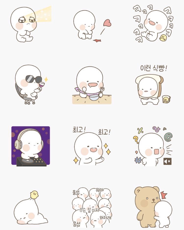 モモンガ Seventeenさん可愛いスタンプしか使わない案件