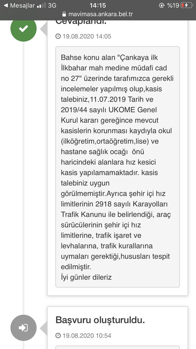 Bu sabah veteriner kliniğimin önüne hız kesici talebinde bulundum. Çünkü bu sabah klinik bahçesinde baktığımız bir yavru kedimizin üzerinden araba geçti. Kedimiz öldü. Veteriner klinikleri neden sağlık kuruluşu olarak değerlendirilmiyor? <a href="/mansuryavas06/">Mansur Yavaş</a>