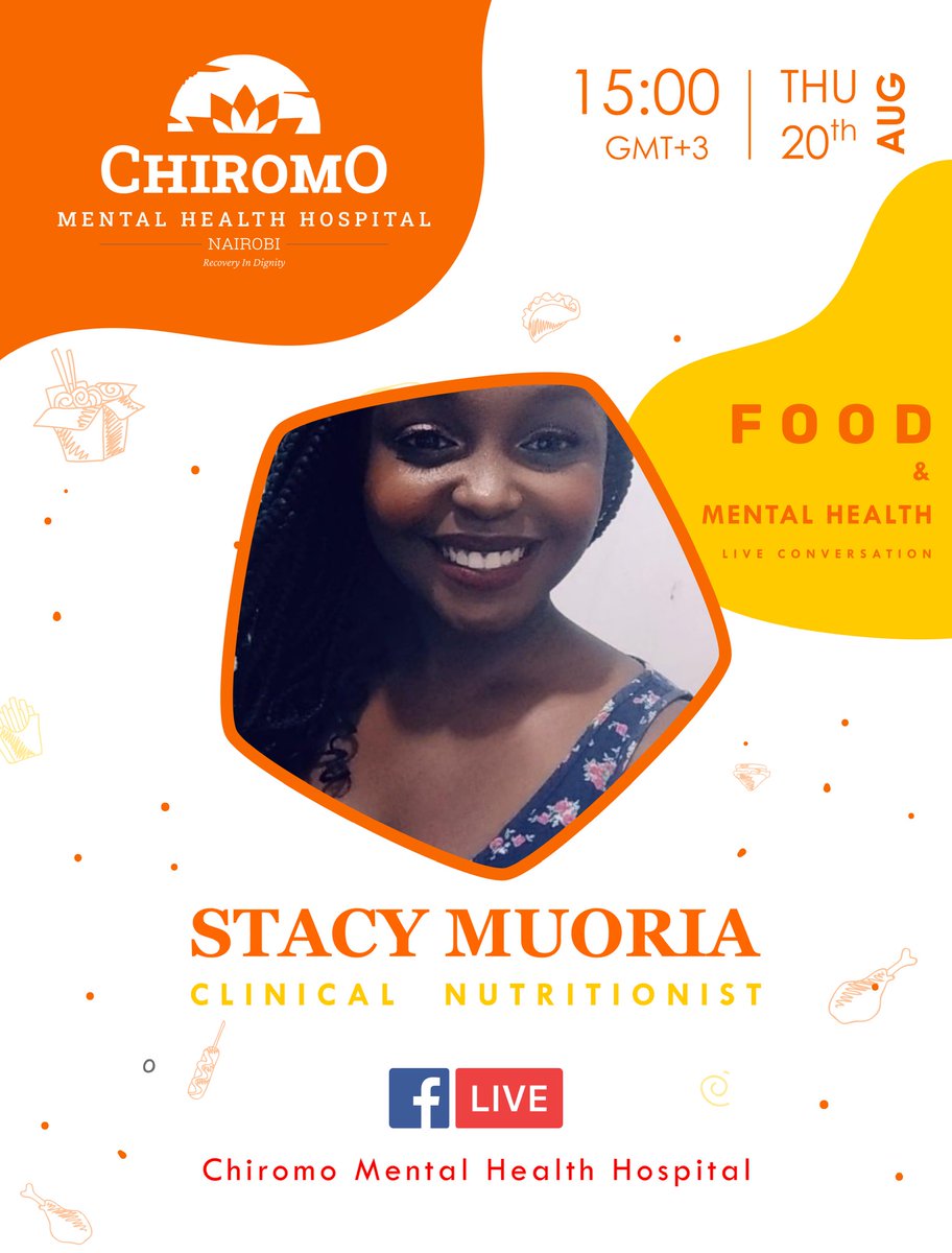Our first panelist for tomorrow's conversation is <a href="/W_Muoria/">Bobo’s Granola</a>! She's a clinical nutritionist &amp; is well equipped to educate us on some foods we can incorporate in our day to day lives that benefit our #mentalhealth!

Register via this link 👉🏾 zoom.us/webinar/regist…