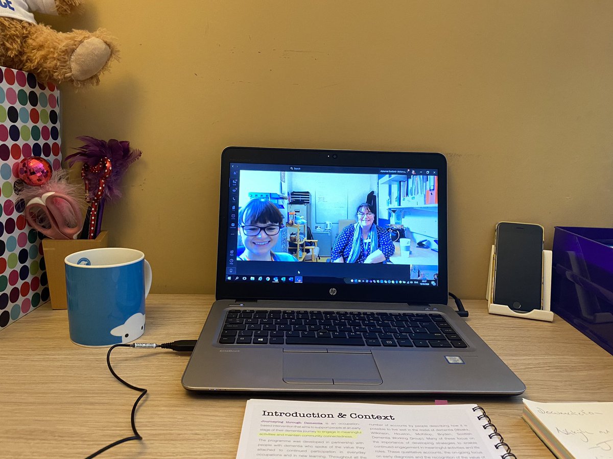 elaineahpmh's tweet photo. Spent today re-engaging with colleagues to our post diagnostic group intervention with occupational therapy facilitators & so far @MacleanFiona @ashleigh_gray1 @jacquichung are going to part of our new improvement project #thankyou ππ @HelenFisher_ #digitalgroups https://t.co/9M0rhlMCW5
