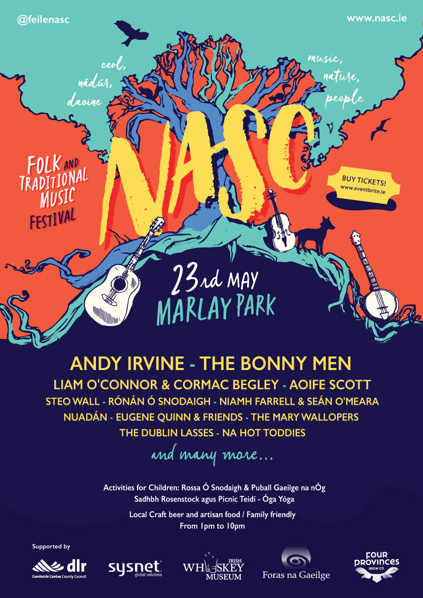 We have unfortunately decided to cancel <a href="/FeileNasc/">Féile Nasc</a> 2020. We wish to thank everyone who supported us in any way. We are already planning to bling you a special festival next year! Beirigí bua!