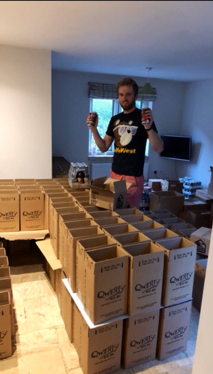 QWERTYbeerbox's tweet photo. Catch our boy @Quinn_LS talking about our craft beer venture and how we work with local independent breweries on @BBCGlos at 14:20 today!
#tunein #bbcradio #gloucestershire
#craftbeerhour #independentbrewing
#supportlocalbusiness #bestofdevon #bestofthecotswolds #qwertybeerbox https://t.co/SGMnhWSmJ9