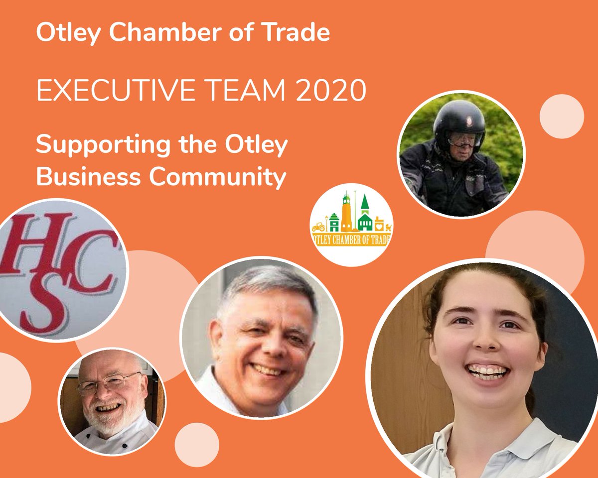 Otley Chamber (@otleychamber) on Twitter photo We bid farewell at last night's AGM to Keeley Tim Rhona Katie & Alan as they stepped down from their long service to the #Otley business community
We also welcomed our new executive team Pippa Penny Simon Les & Trevor you can get in touch with them on admin@otleychamber.co.uk We bid farewell at last night's AGM to Keeley Tim Rhona Katie & Alan as they stepped down from their long service to the #Otley business community
We also welcomed our new executive team Pippa Penny Simon Les & Trevor you can get in touch with them on admin@otleychamber.co.uk