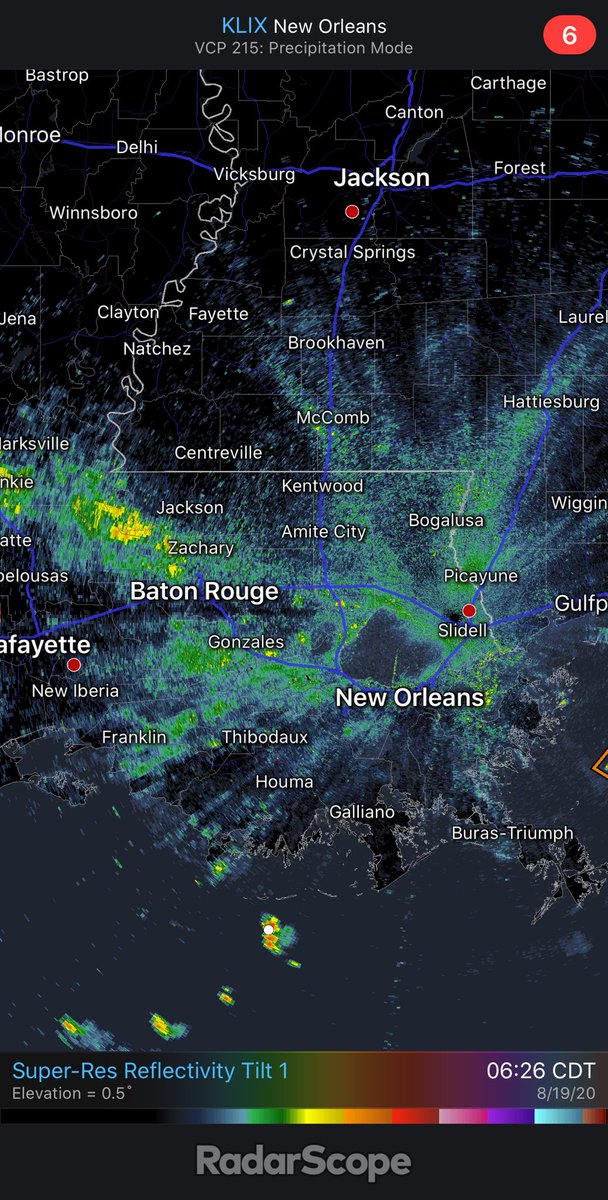 Dig1talSt0rm's tweet photo. @NWSNewOrleans Sneaking suspicion that KLIX is a bit off kilter. https://t.co/1zmWh7eSPK