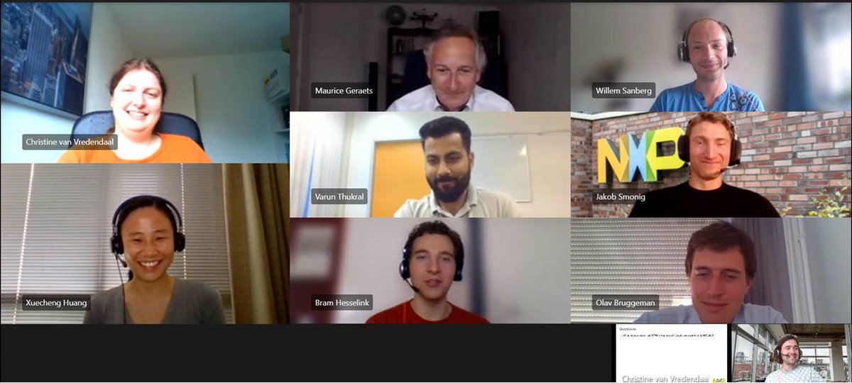 YOUNG! NXP NL (@youngnxpnl) on Twitter photo On Monday <a href="/YoungNXPNL/">YOUNG! NXP NL</a> had an excellent (online) lunch with <a href="/Maurice_Geraets/">Maurice Geraets</a>. We had the opportunity to talk to him about his vision for NXP, challenges along the way and career advice for us YOUNG!sters. Thanks all, for the very nice lunch😀. #followyourenergy On Monday <a href="/YoungNXPNL/">YOUNG! NXP NL</a> had an excellent (online) lunch with <a href="/Maurice_Geraets/">Maurice Geraets</a>. We had the opportunity to talk to him about his vision for NXP, challenges along the way and career advice for us YOUNG!sters. Thanks all, for the very nice lunch😀. #followyourenergy