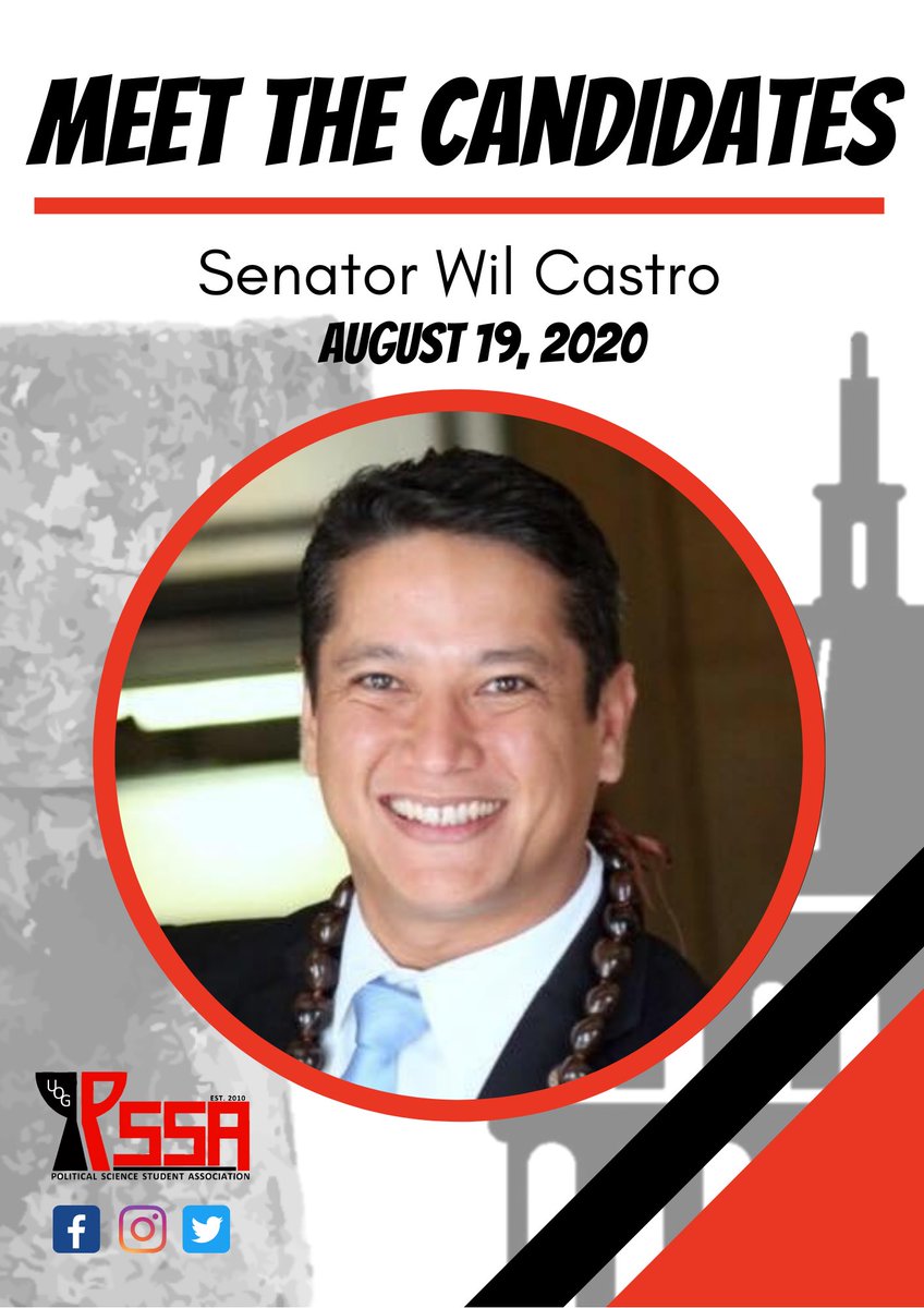 uog_pssa's tweet photo. Check out PSSA's second episode of Meet the Candidates: Congressional Edition! Today's video features the sole Republican candidate for Delegate, Senator Wil Castro. Tune in to learn more! https://t.co/UALzljpMUJ https://t.co/M3rI6ZO1eb