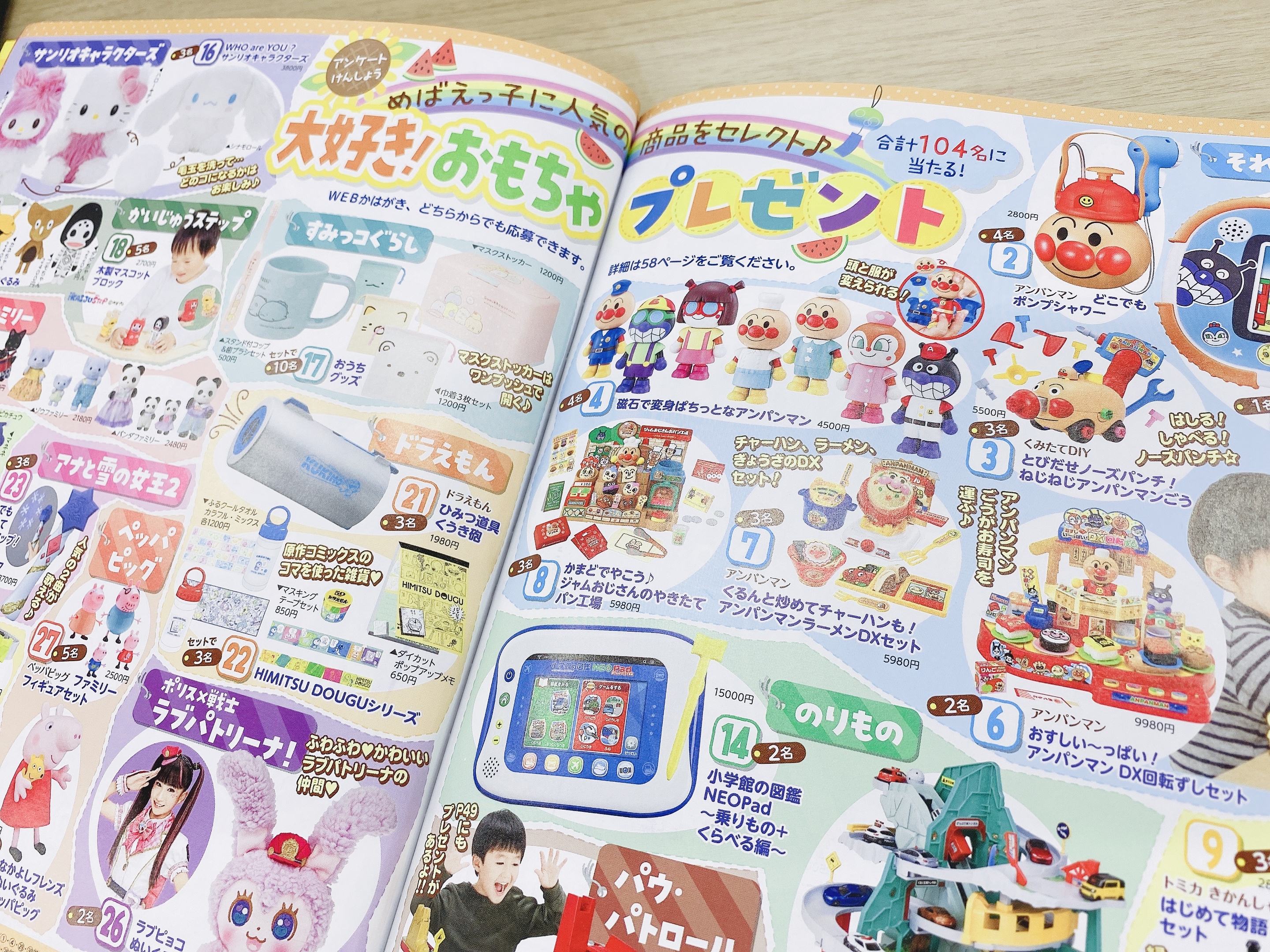 小学館 めばえ 編集部 على تويتر 好評発売中のめばえ９月号の懸賞ページも超豪華 アンパンマン や トーマス など めばえっ子に大人気の商品が合計104名様に当たります アンケートに答えて ぜひご応募ください めばえ めばえ９月号 懸賞 T Co