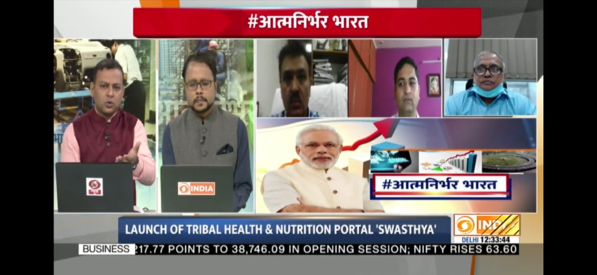ADTPIRAMAL's tweet image. We can&apos;t keep calm as @PiramalS and @ashwinadeshmukh talk about Swasthya the tribal health and nutrition portal on @DDNewslive 

Check out the portal here swasthya.tribal.gov.in/home
