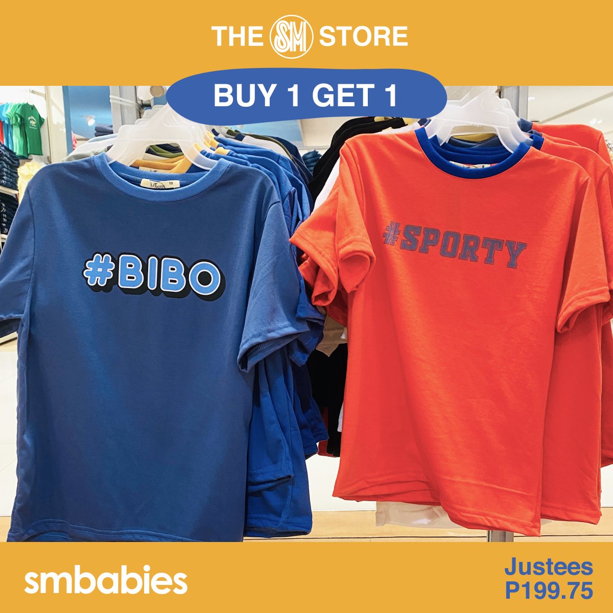 TheSMStore's tweet photo. Check out SM Kids' BUY 1, GET 1 deals on tees — perfect for the growing boys and girls! #TheSMStore #SoManyAtSM https://t.co/pyAvaPdN81
