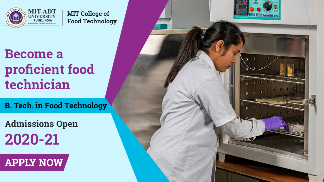 mitadtpune's tweet image. #MITCFT offers BTech Food Technology for all the aspiring food technicians, with global-standard educational and infrastructural facilities. Advance your career! #ApplyNow 📞+91 9021080141 or ➡️ bit.ly/ApplyNow_MIT-A…. 
#FoodTechnology #MITADT #University #worldclasseducation