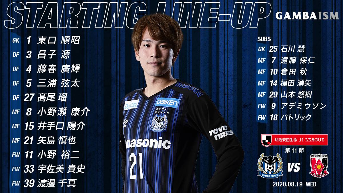 J1 第11節 浦和戦】 ／ ?⚫️スタメン発表?⚫️ ＼ #渡邉千真 選手が 