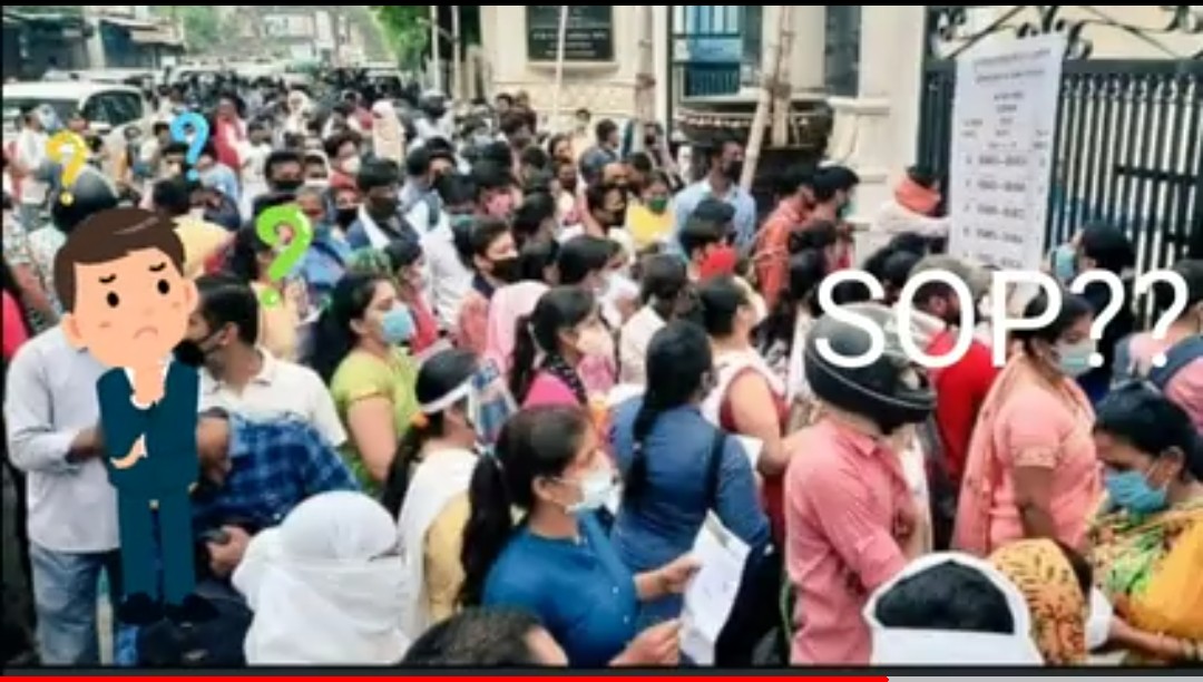NikithaKapu's tweet photo. Is this wat sop's ur speaking about @DrRPNishank @PMOIndia @narendramodi @ndtv @raviranabjp
#studentsarenottestingkits
#PostponeJEEAndNEET
We dont want to put our familes life into danger https://t.co/2eWpvKged5