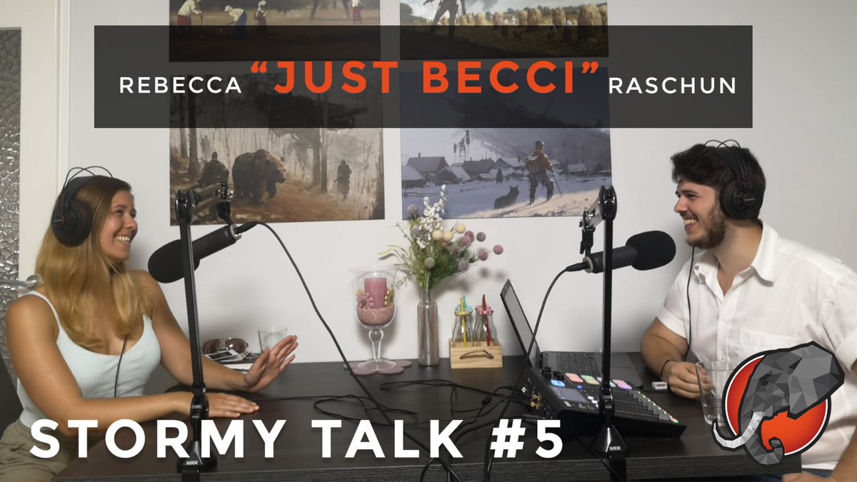 Stormy Talk #5 ist jetzt online!

<a href="/BecciPlays/">JustBecci ⚠️Inaktiv⚠️</a>  ist eine Wiener content creator und Powerfrau!
In dieser Ausgabe hat Christoph mit Becci ein Gespräch über ihren Werdegang, ihre Geschichte und ihre Faszinationen geführt. 

📱Spotify:
spoti.fi/3g8tUNH

#podcastde  #Twitchde