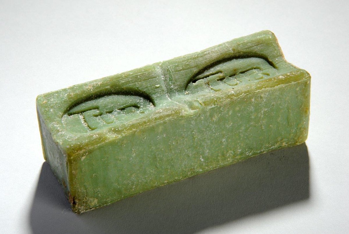 February – We’re washing our hands a lot while singing happy birthday(pit head bath soap and some less than appealing 1940s soap)