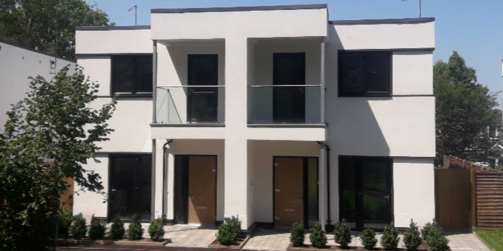 We are nearing practical completion of Broadoak Place which consisted of a new development of 10 residential units with associated external works.