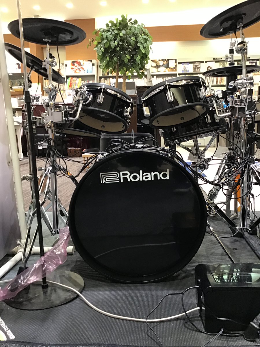 島村楽器 イオンモール甲府昭和店 電子ドラム Atv Roland お家で本格派ドラムを楽しみましょう 人気電子ドラムatv エーティーブイ Exs 3sc Atv 島村楽器コラボモデル Roland ローランド Vad306 Namm Showで話題のv Drums Acoustic Design