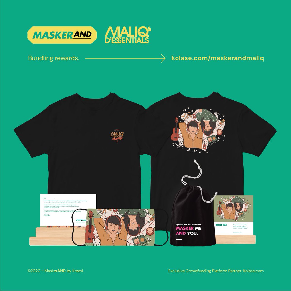 Maukah kau tuk menjadi Pilihanku? Join #MaskerANDMALIQ yuk! - mailchi.mp/kolase.com/mas…