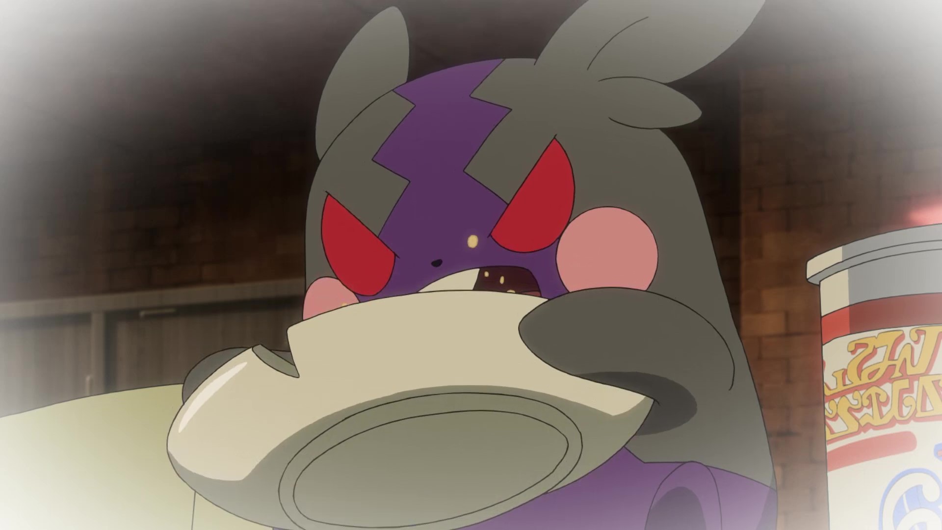 アニメ ポケットモンスター 公式 アニポケ 豆知識 にめんポケモン モルペコ いつもお腹をすかせているモルペコ おなかがいっぱいになると まんぷくもようになりますが 空腹が続くと体毛の色が変わってはらぺこもように ロケット団 も食料を