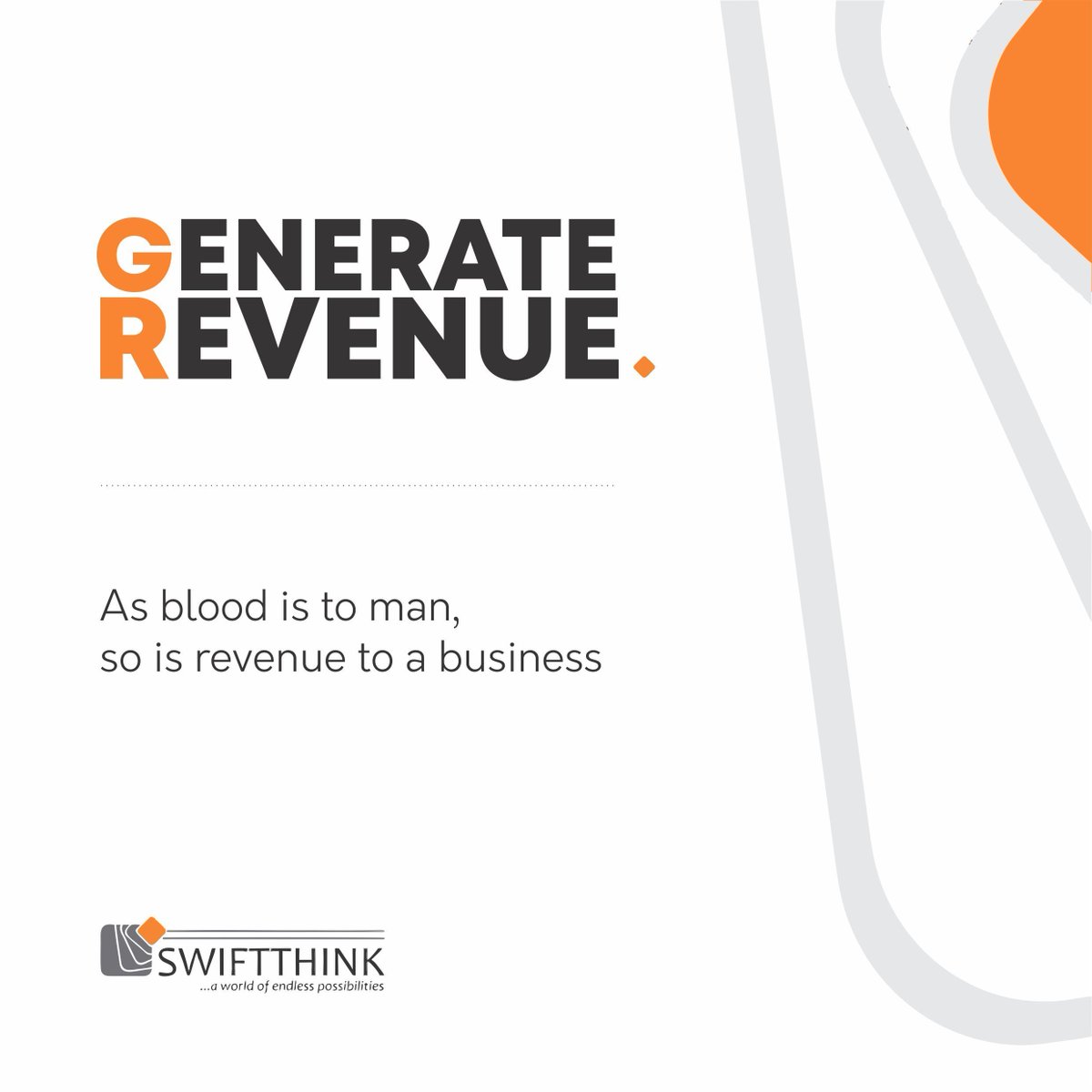 swiftthinkNG's tweet image. It is great that you have an idea that excites you so much that you even lose sleep over.
The next step is ascertaining that your business is able to make money. No business can survive for a significant amount of time without making a profit.
#SwiftThink #BusinessInsight