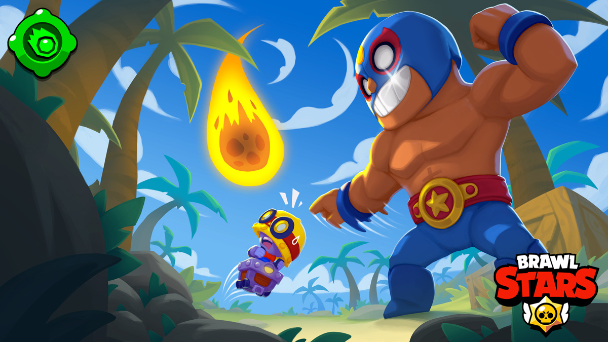 378nezko Warriorwolf20 Twitter - nova aparencia do el primo brawl stars