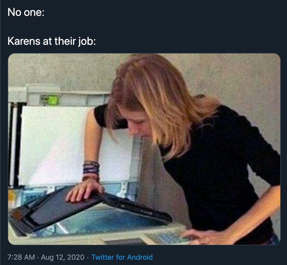 PS. However it started, it's pretty hard to argue that the word hasn't become a faux-progressive version of "stupid" or "nag", allowing loads of people to rehash sexist jokes which would have seemed hokey in the 1990s.