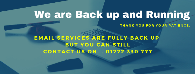 Business Insight 3 email services are now back up and running, apologies for any inconvenience, the small data centre issue has been resolved so we can get back to our emails. 
Thank you for your patience.