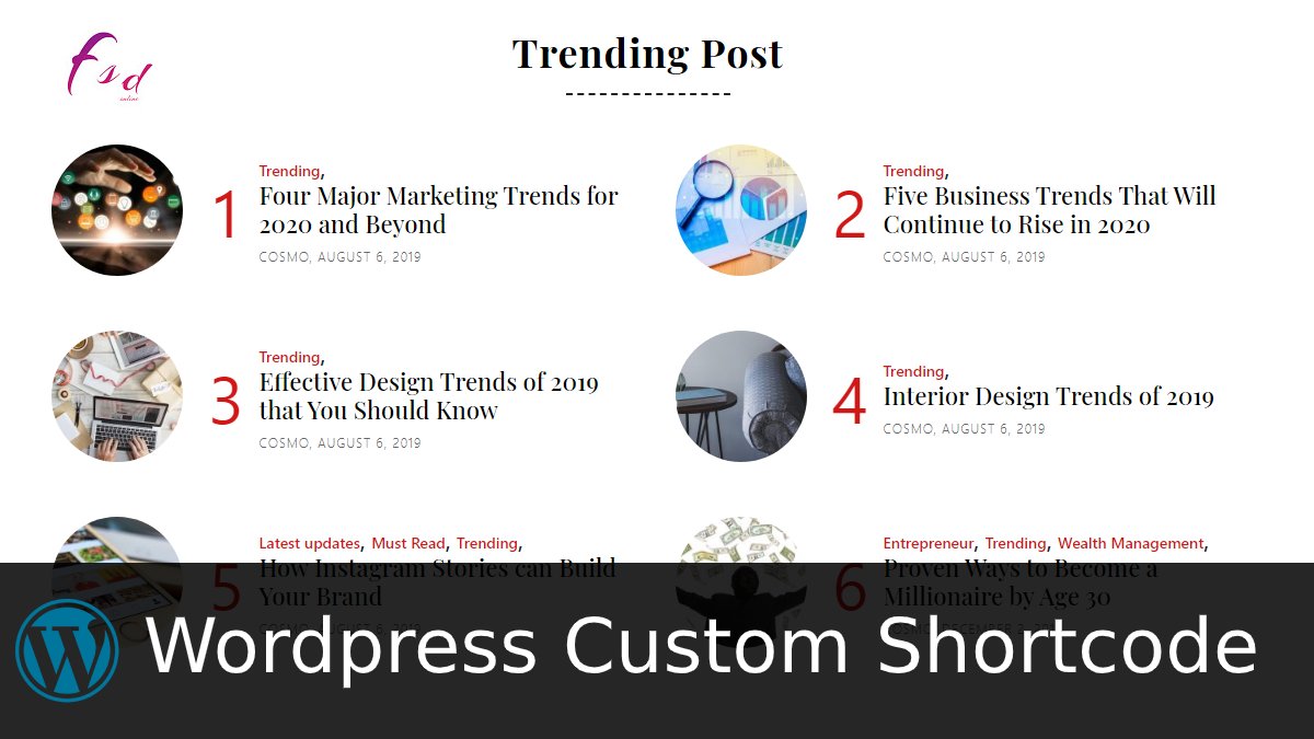 desginerstack's tweet image. Designer Full Stack: How to make custom short code in WordPress using P... designerfullstack.site/2020/08/how-to…