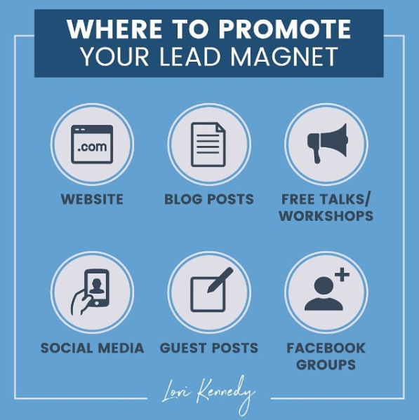 marketing_masha's tweet photo. Where to promote your lead magnet

🔊 Website
🔊 Blog posts
🔊 Workshops
🔊 #SocialMedia 
🔊 Guest posts
🔊 Facebook groups

#DigitalMarketing #Infographics https://t.co/NcQr6cZC6g