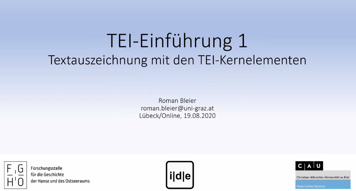 da_vinci1992's tweet photo. Tag 3 der Summer School #CodingTheSources und es geht los mit einem deep-dive in die #TEI und Roman Bleier @bleierr vom ZIM @DH_Graz! Am Nachmittag dann wie gewohnt 3 Stunden hands-on. https://t.co/OvfOlgcJiN