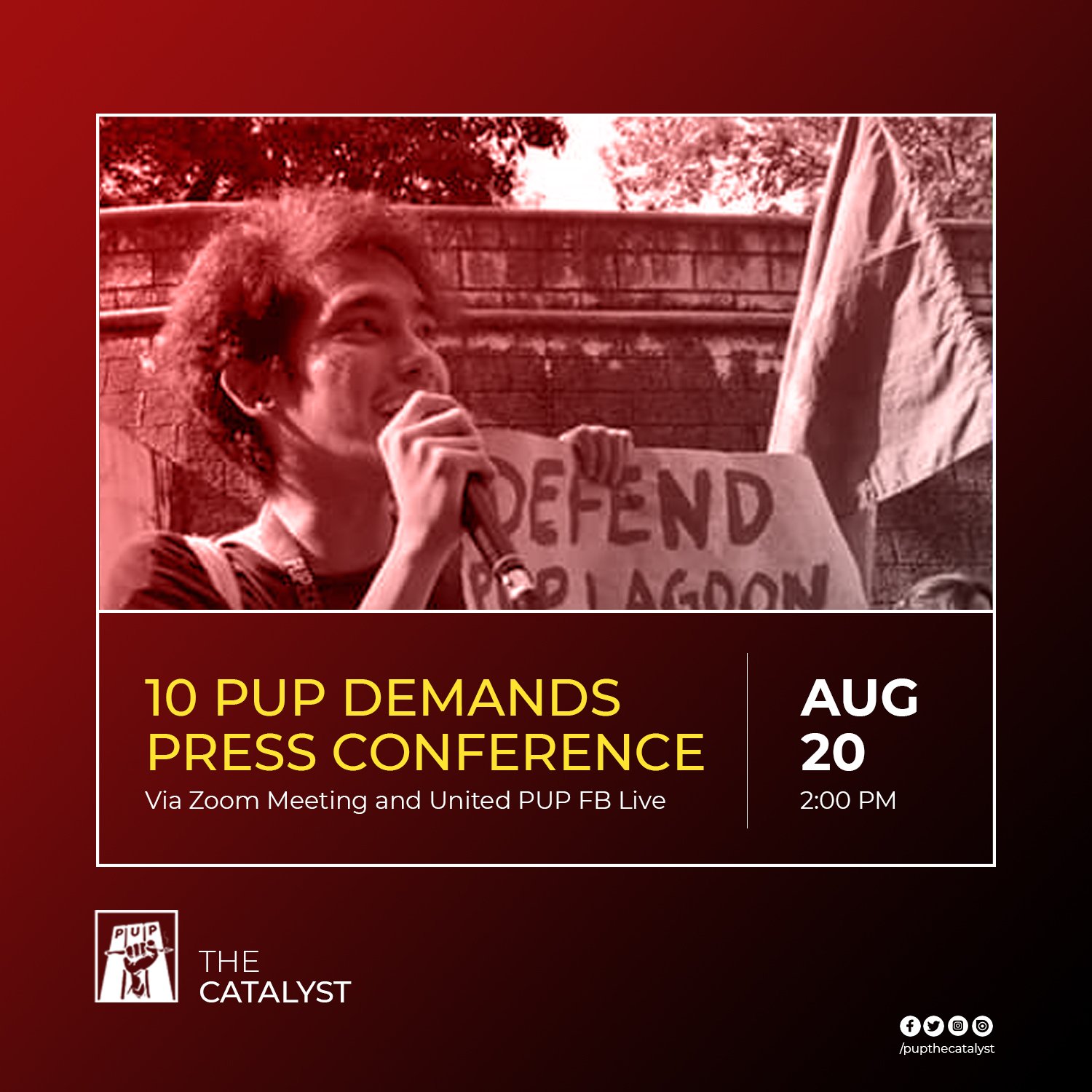 The Catalyst on Twitter: 