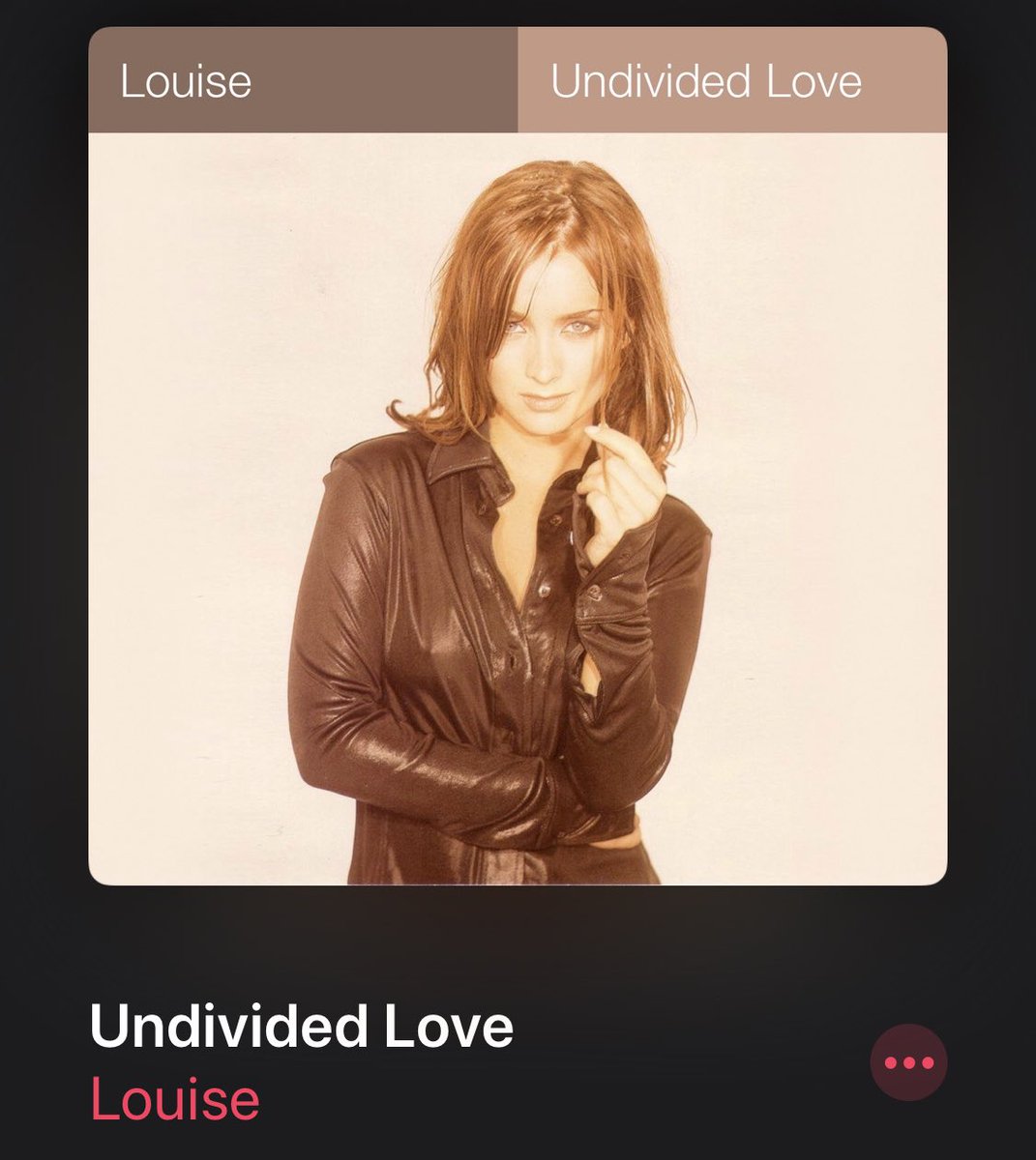 popsmith_o's tweet photo. Undivided Love by @LouiseRedknapp released 24 years ago today, scoring her another UK Top 5 hit.
A fav of mine, with a great video.
That cover though 😍
#Singleversary #UndividedLove #Pop #PopMusic https://t.co/DMrjsWJKjL