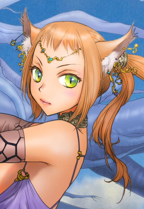 過去絵なんですが…完成データの一部を縮小無しの100%表示絵です〜その,5

1枚目はちょっと大きい絵になりました
3枚目は某アニメのキャラを描いてみたものです(^^;; 