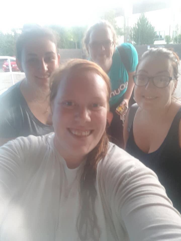 Aqua Zumba was a laugh last night #NursesActive
