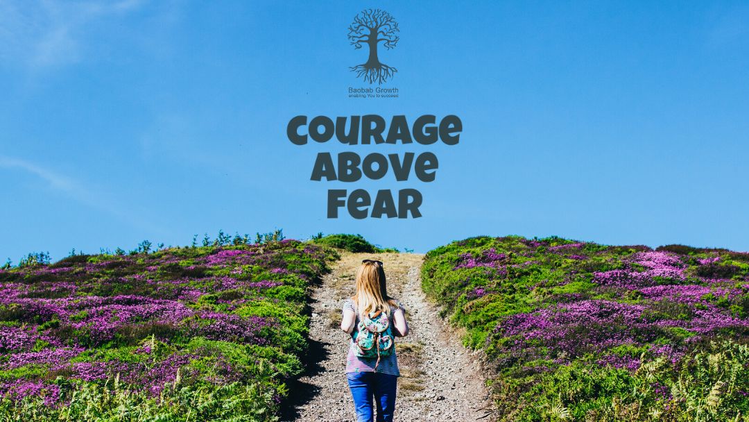 BaobabGrowth's tweet photo. Something I often tell myself, in times of self-doubt, is: 'Courage is not having freedom from fear, it's being afraid and carrying on.'
#selfdoubt #courage #resilience https://t.co/a5hEe4QK5h