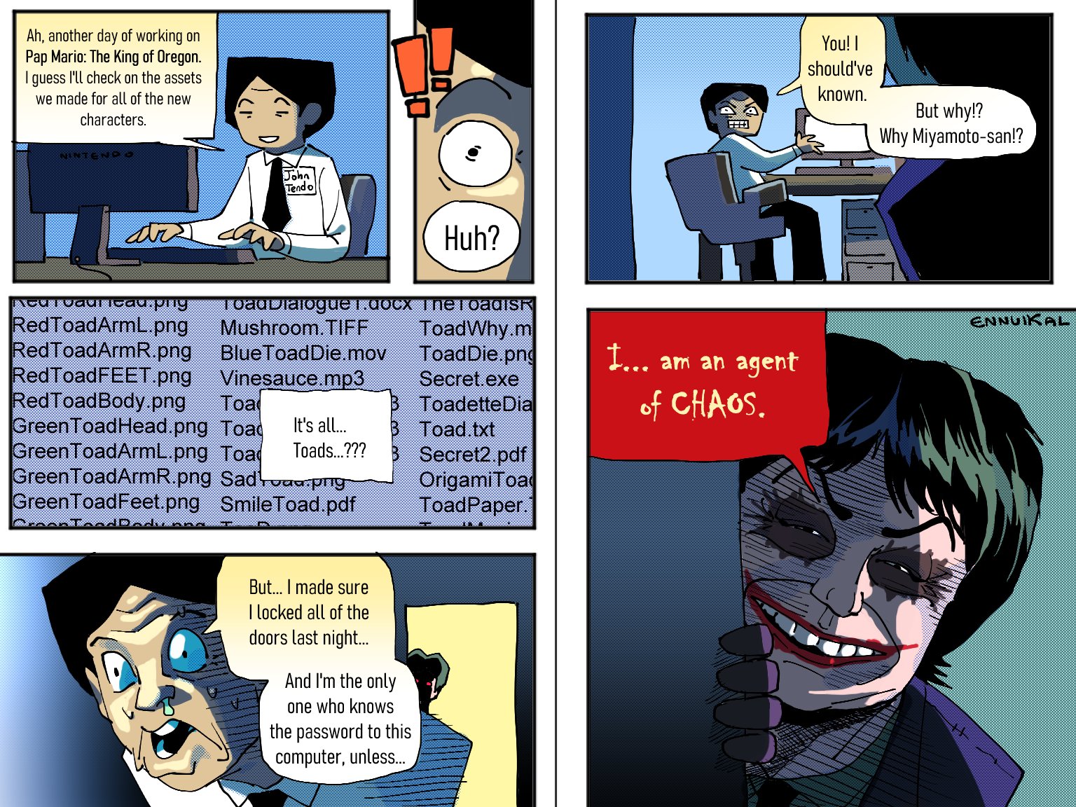 ENNU on Twitter "An out of context Vinesauce bit. The Jokerr…