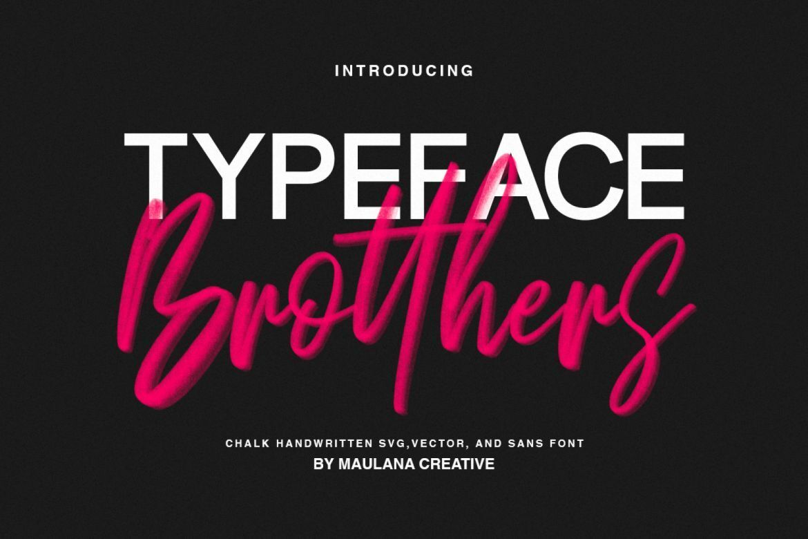 Download Free Brushfont Hashtag On Twitter Fonts Typography