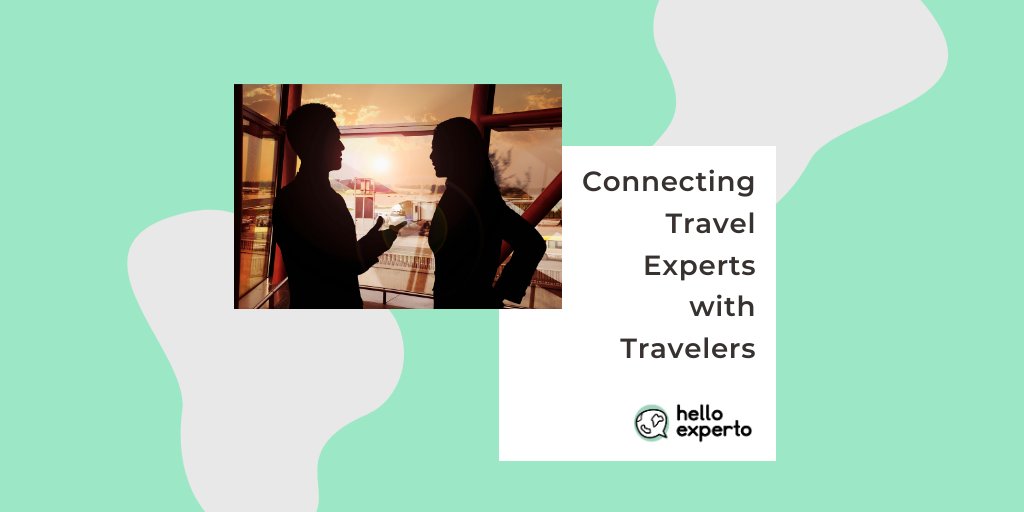 Huzurlarınızda, seyahat uzmanları ile gezginleri buluşturan yepyeni bir topluluk: @HelloExperto

helloexperto.com 

#seyahat #uzman #gezgin #turist #sırtçantalılar #seyahatplanlaması #turizm #danışmanlık #covid19 #gezi #paylaşımekonomisi #travel #startup #helloexperto