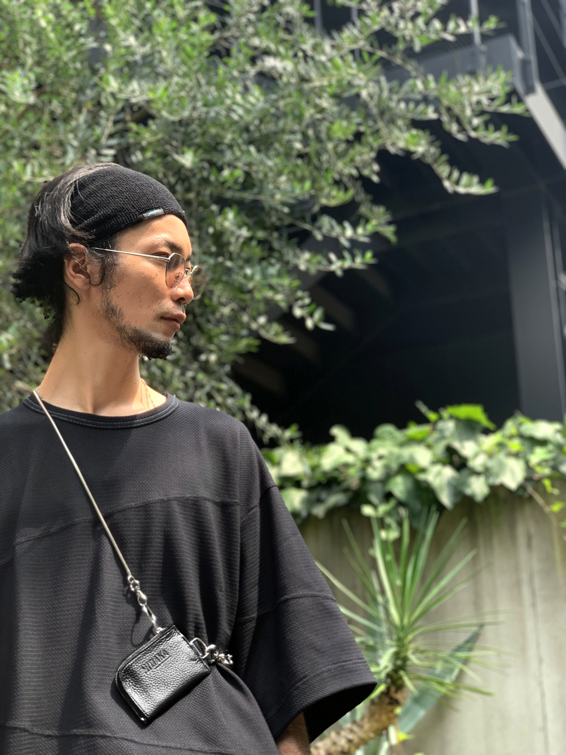 14000円　HIDAKA shoulder coin case HIDAKA Shoulder coin case Shoulder coin case with chain and